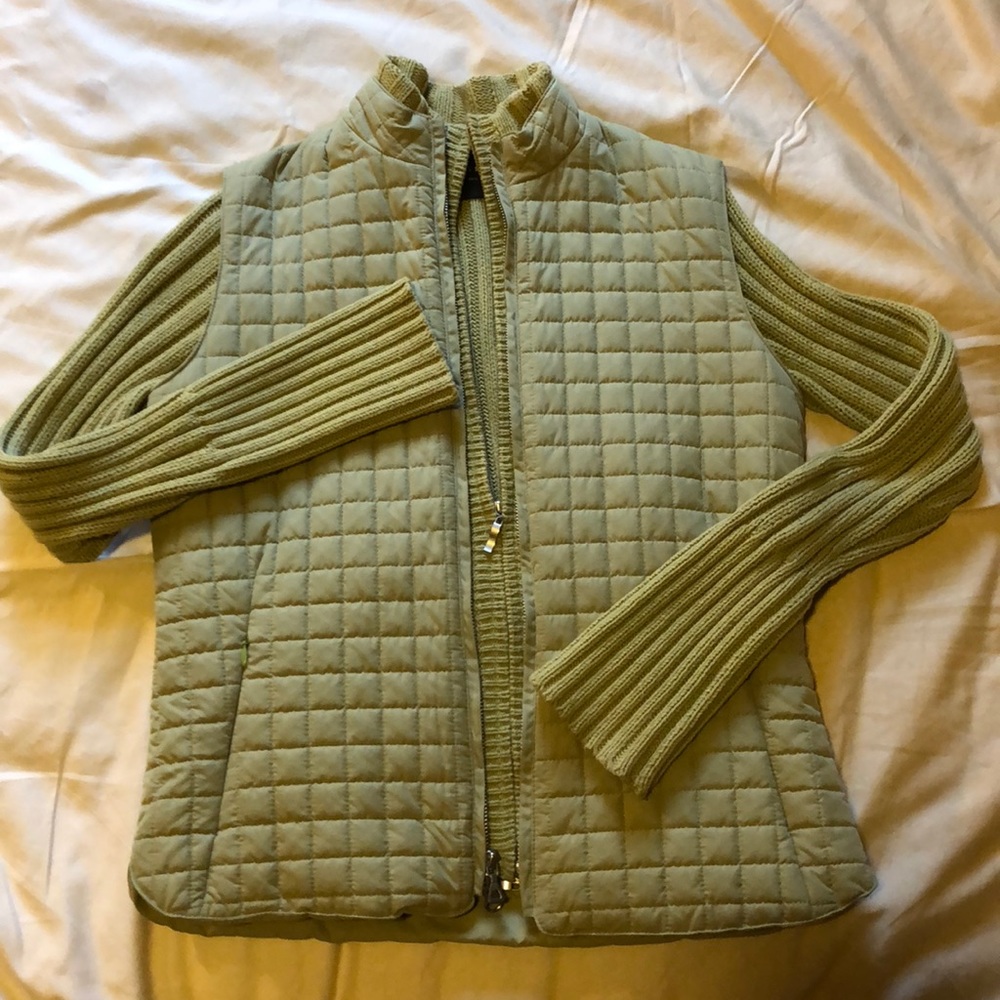 💚Axcess Cable knit zip sweater